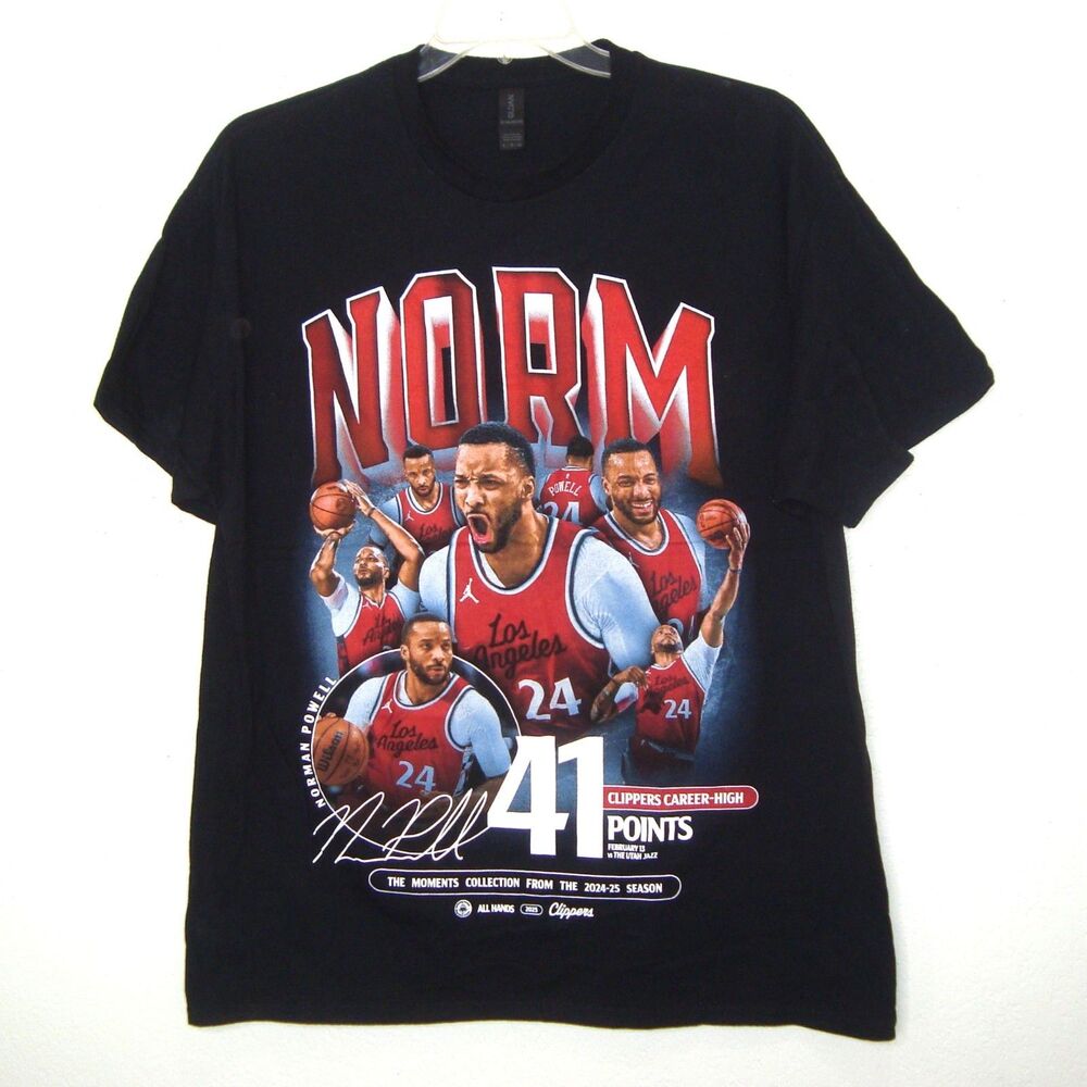 Norman Powell LA Clippers Playoffs SGA Moments Collection Rare Limited